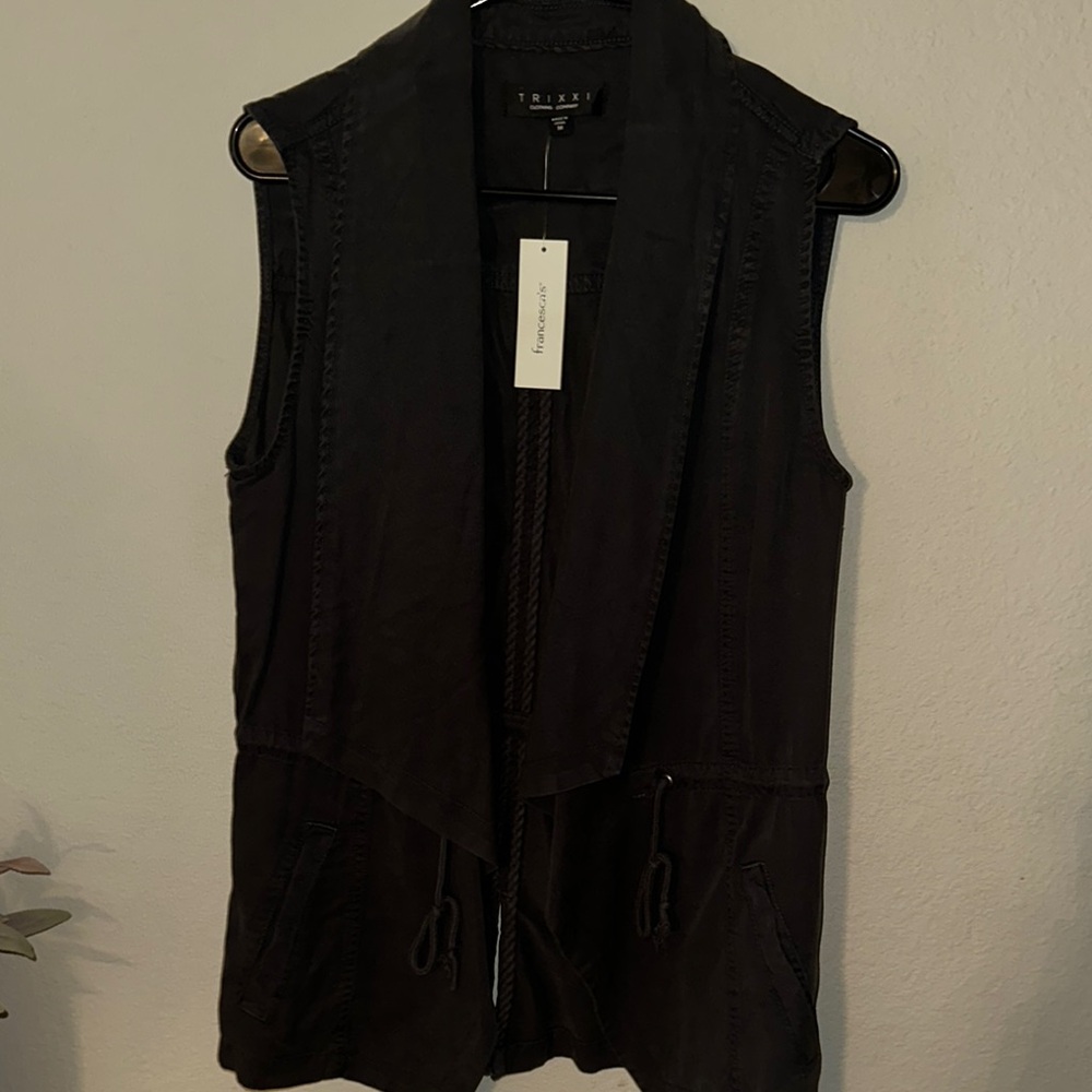 Tribe Black Sleeveless Vest